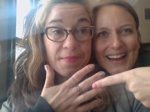  I am the 32nd woman who's experienced gender-based violence to wear this ring, and I will be the 32nd to pass it along.